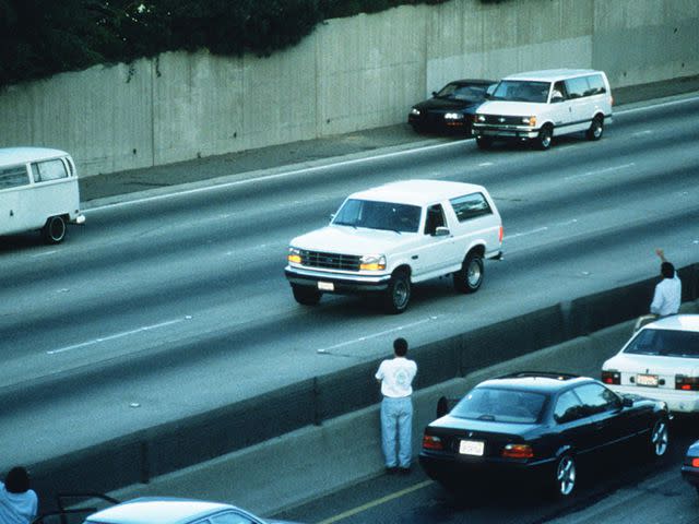 Getty O.J. Simpson's 1994 Bronco chase