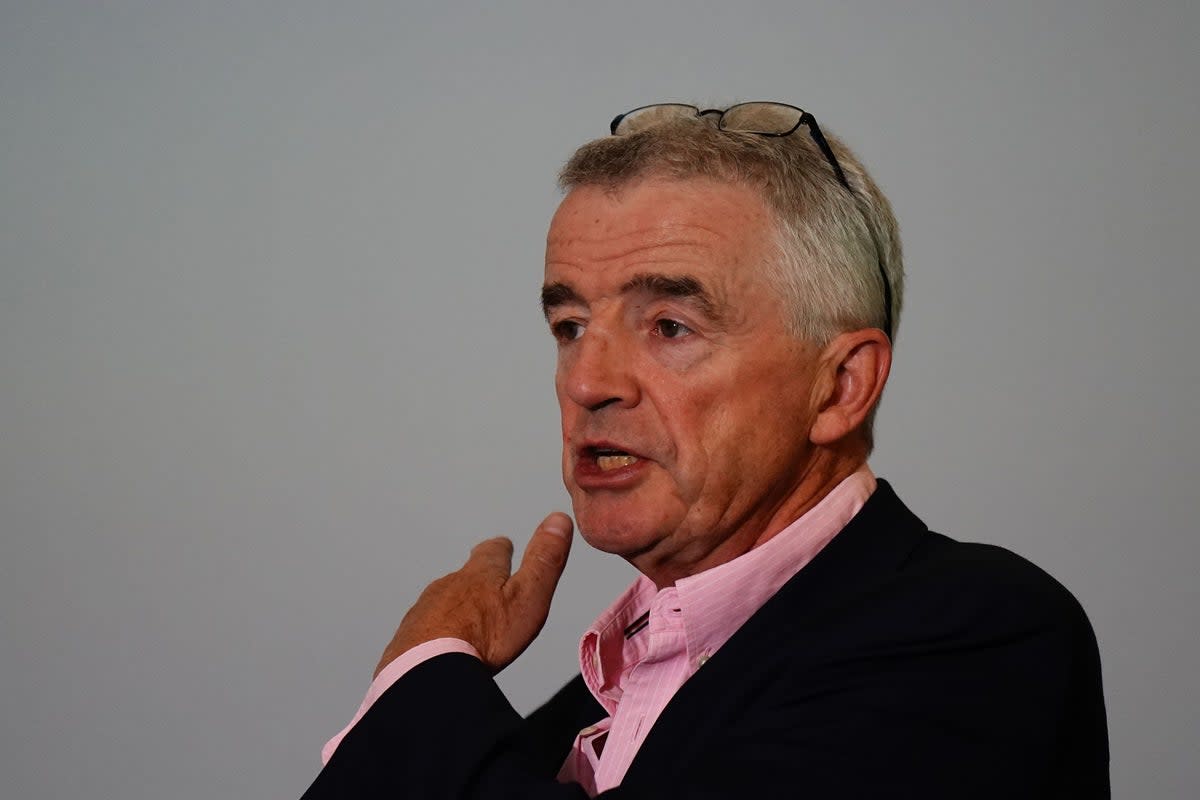 Ryanair Chief executive Michael O’Leary has described the economic plan put forward by the UK Government as “nuts”. (PA Wire)