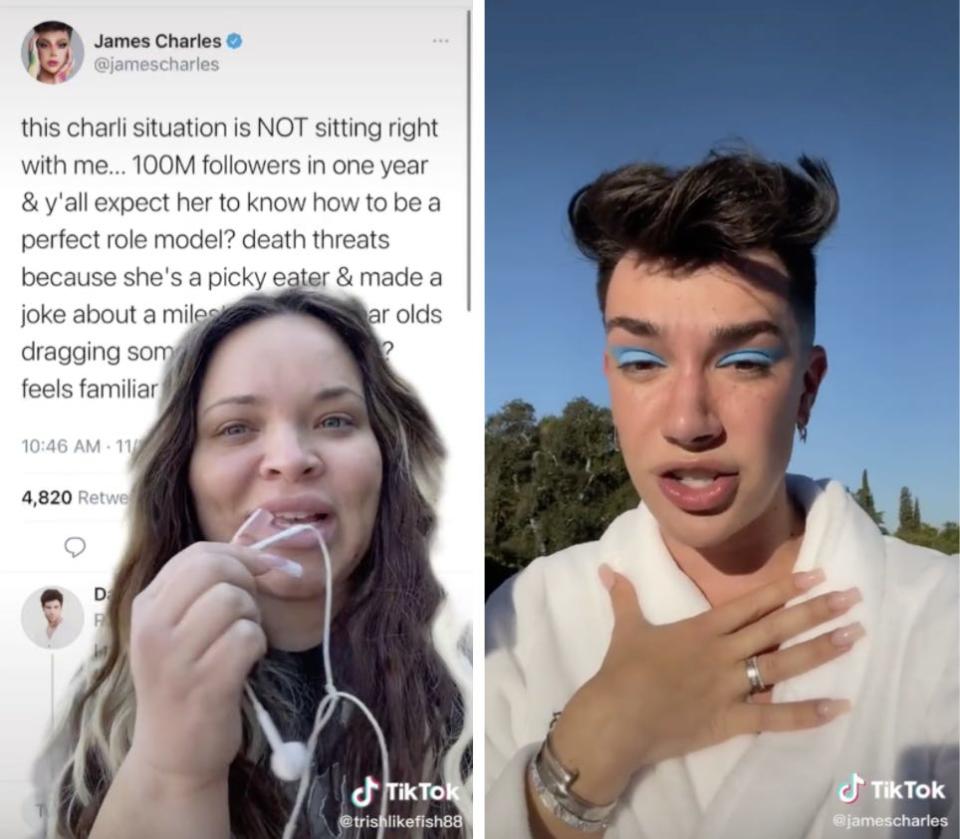 Charles lashed out at Paytas and her "friends," who we can assume are Shane Dawson and Jeffree Star.