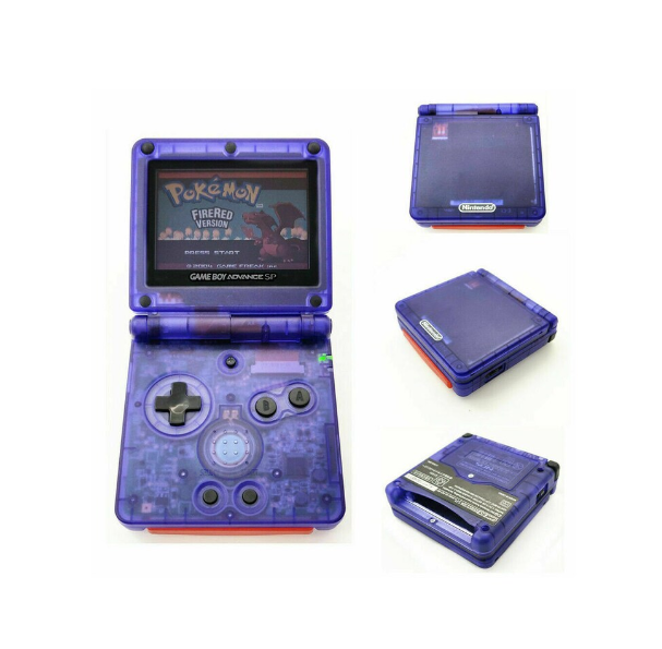 A purple Gameboy