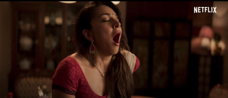 Kiara Advani in a scene from 'Lust Stories'