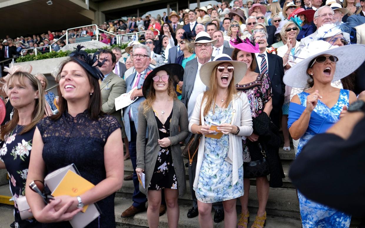 Racegoers will now be restricted to just four pints - Christopher Pledger