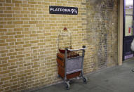You can quite well believe there is a hidden platform at Kings Cross Station, because it’s so massive you could easily get lost here. Inside there is a photo opportunity available at a Harry Potter shop that brings Platform 9¾ to life.