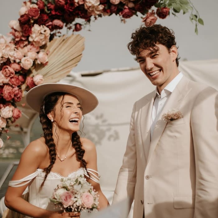 Boda Ebru Sahin y Cedi Osman