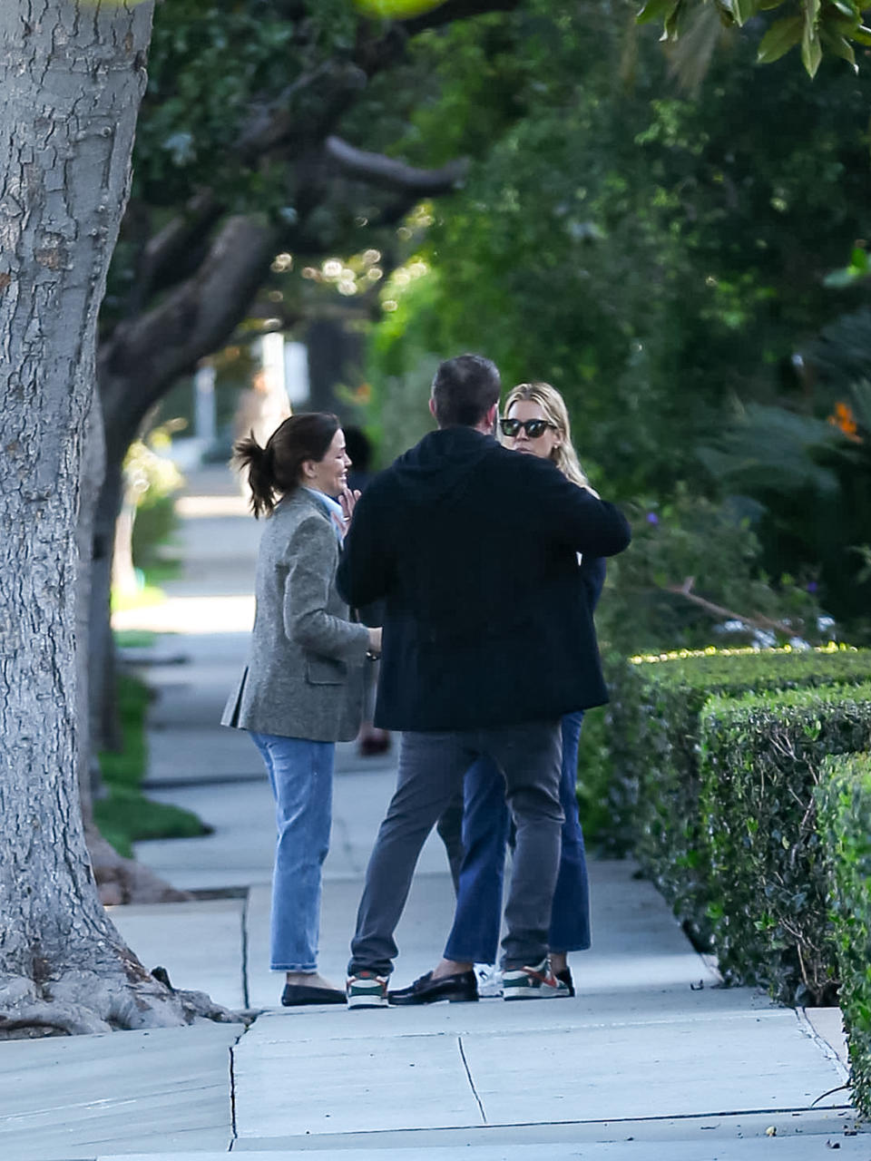 LOS ANGELES, CA - FEBRUARY 27: Jennifer Garner and Ben Affleck are seen on February 27, 2024 in Los Angeles, California.  (Photo by Bellocqimages/Bauer-Griffin/GC Images)