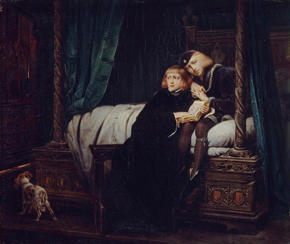 Edward V and the Duke of York in the Tower, 1831 by Paul Delaroche (Trustees of the Wallace Collection)