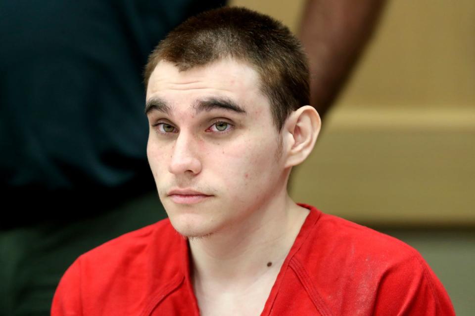 Nikolas Cruz en la corte (South Florida Sun Sentinel/AP)