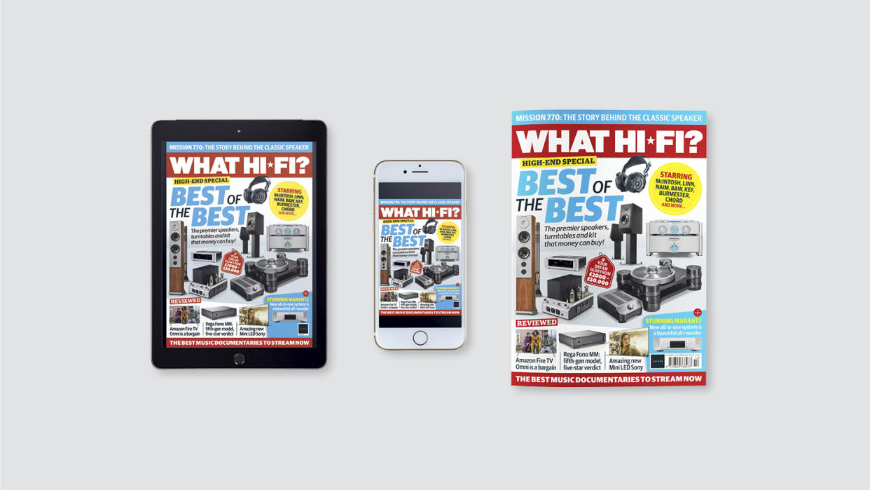  October 2023 issue of What Hi-Fi? out now 