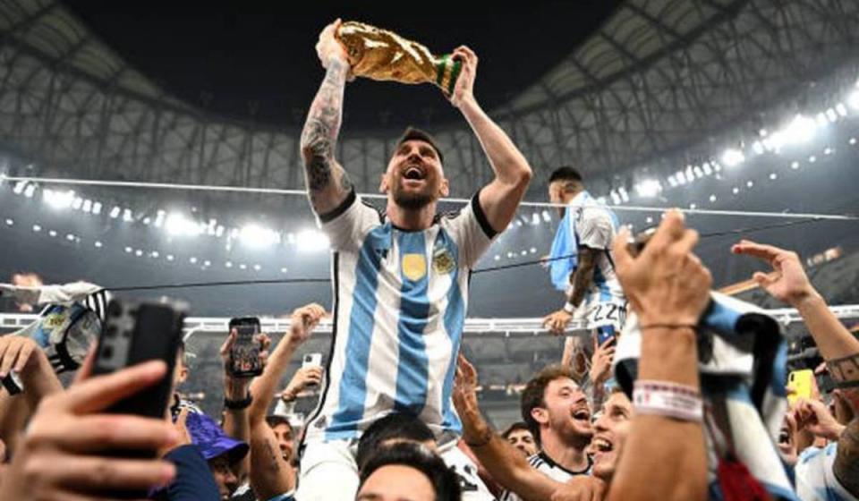 El astro argentino Lionel Messi, campeón del mundo en 2022. Foto: tomada del Instagram de @leomessi