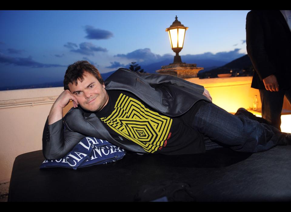 Jack Black attends the Kung Fu Panda 2 Cocktail Party hosted by Lancia Cafe during the 57th Taormina Film Fest on June 11, 2011 in Taormina, Italy.  (Tullio M. Puglia, Getty Images)