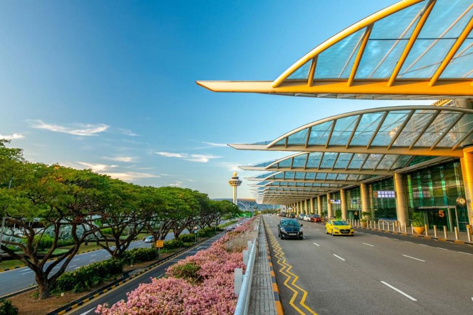 Exterior of Singapore Changi Airport