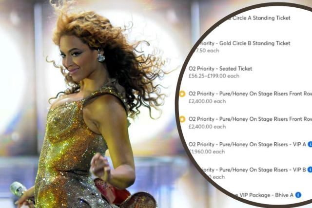 beyonce uk tour dates london