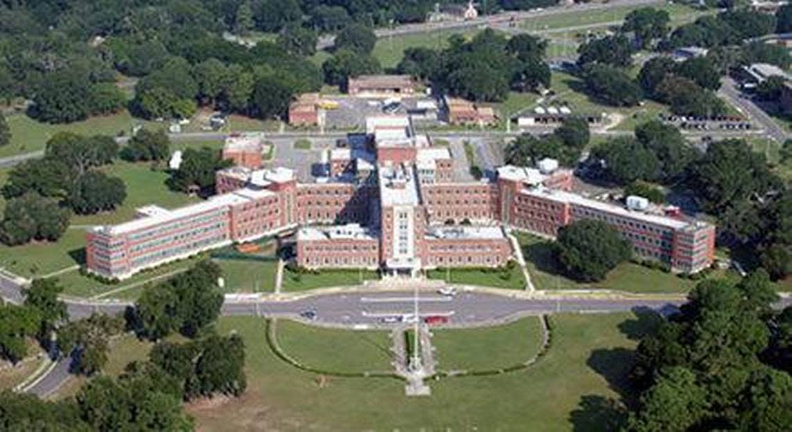 Naval Hospital Beaufort in Port Royal is shown in this file photo.