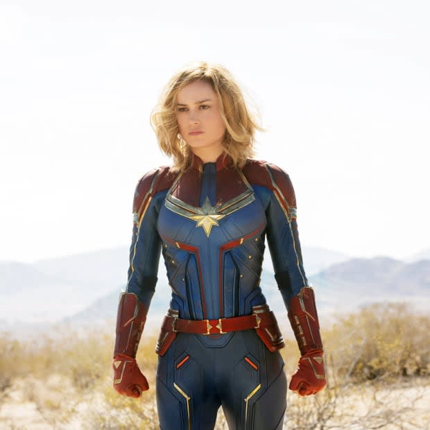 Brie Larson as Carol Danvers/Captain Marvel<p>Marvel Studios</p>