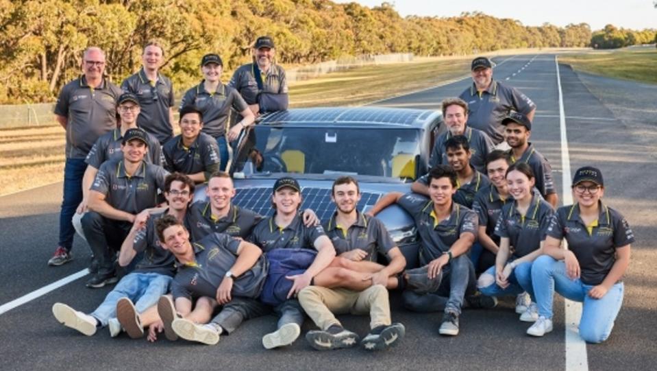 The Sunswift Racing team, made up of students from UNSW