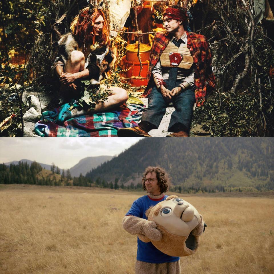 "Swiss Army Man" (Top) / "Brigsby Bear" (Bottom)