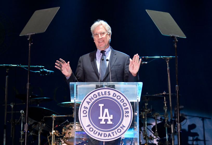 LOS ANGELES, CALIFORNIA - JUNE 12: Los Angeles Dodgers President & Owner Mark Walter.