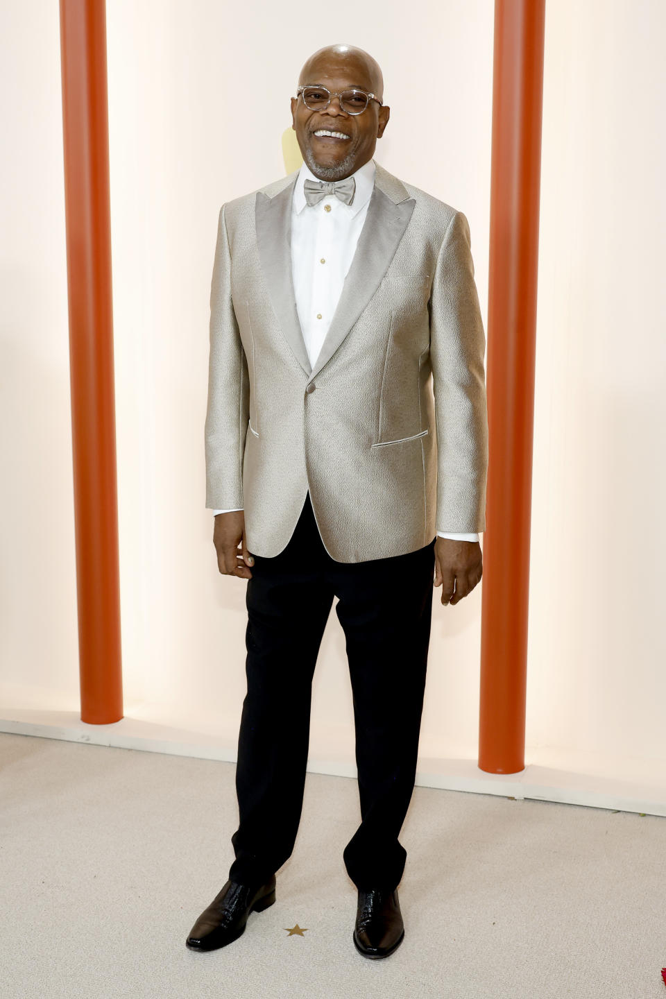 HOLLYWOOD, CALIFORNIA - MARCH 12: Samuel L. Jackson attends the 95th Annual Academy Awards on March 12, 2023 in Hollywood, California. (Photo by Mike Coppola/Getty Images)