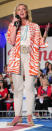 <b>Ann Romney at the Boca Raton Victory Rally in Florida</b><br><br>Mitt's wife made a slight fashion faux pas with this campaign outfit. The all-nude combo looks smart and sophisticated, but the zebra print oversized shirt thrown over it looks messy and unmatching.