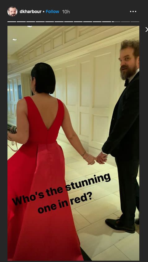 Photo credit: David Harbour - Instagram