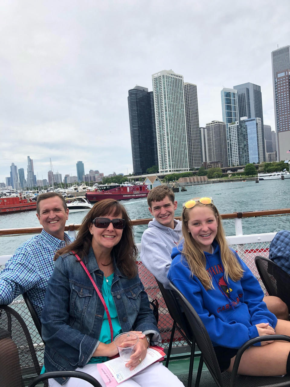 Glenn Moog and his family. (Courtesy Glenn Moog)