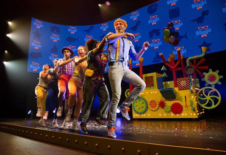 See "Blippi the Musical" Friday at the Bob Hope Theatre in downtown Stockton.