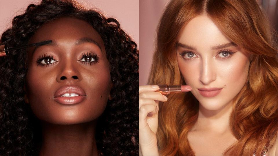 The Charlotte Tilbury kit comes with one full-sized item and three mini ones.