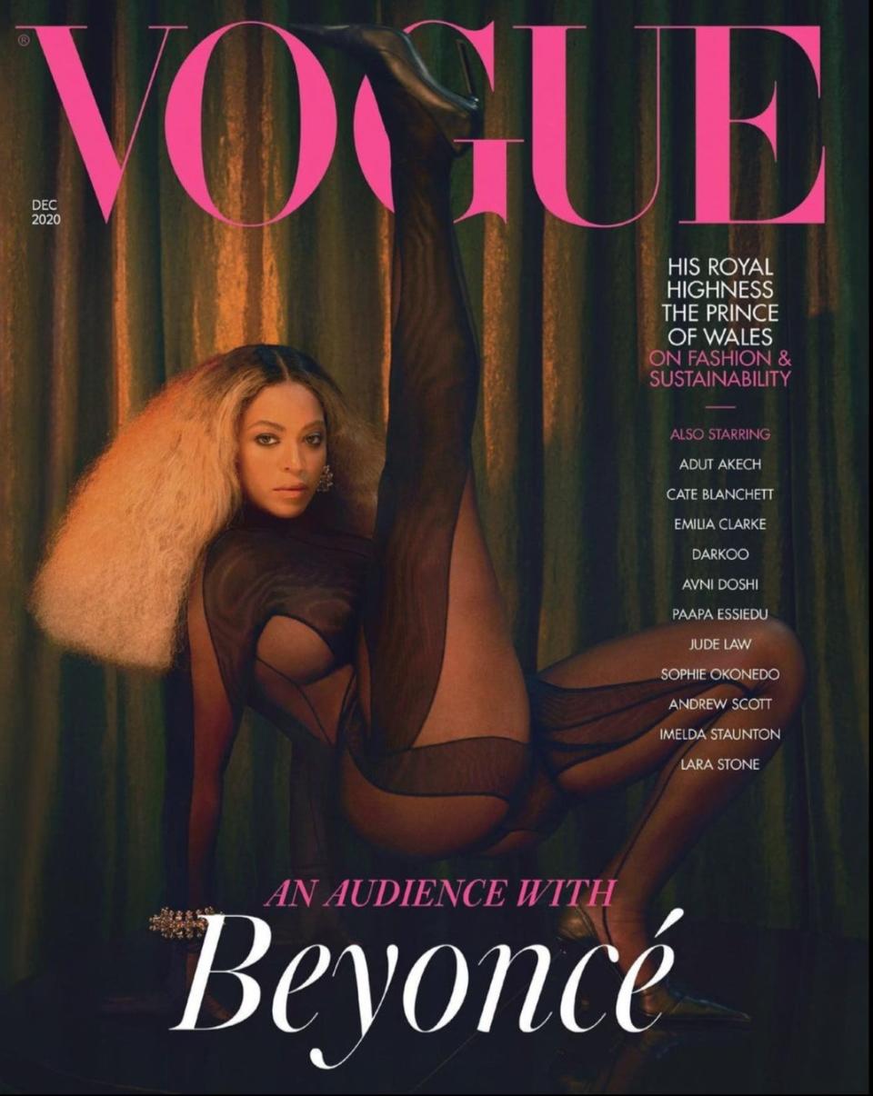 <p>Beyonce in Vogue</p>Kennedi Varter/ Vogue