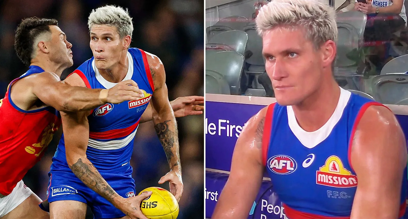 Pictured here, Western Bulldogs AFL star Rory Lobb.