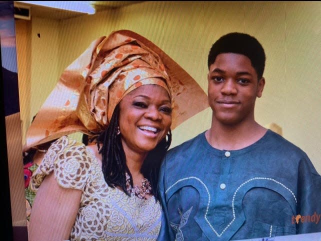 Dayo Odeyingbo and his mother, Betty, share a pride for their Nigerian roots.