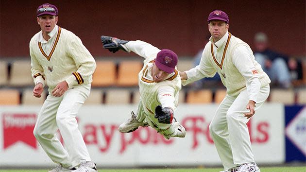 Queensland finished runners-up 12 times between 1957 and 1994. But a maiden Shield title eluded them until Matthew Hayden, Allan Border, Martin Love, Stuart Law and Jimmy Maher amassed 664 in the first innings of 1994-95 Shield final against South Australia to finally claim the title.