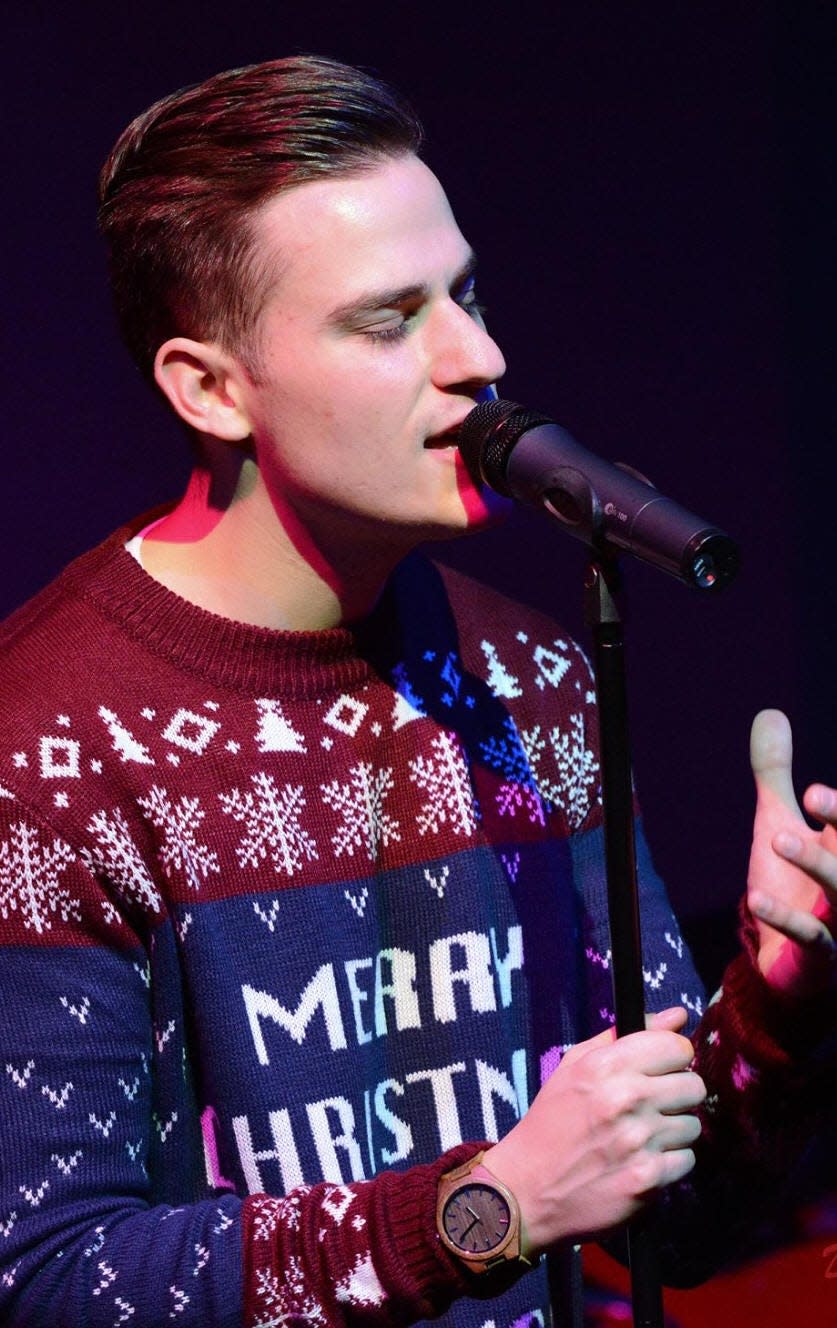 Area singer Chris Jamison, who was a finalist on "The Voice," will perform two holidays concerts Dec. 2 and 3 at The Strand Theater in Zelienople.