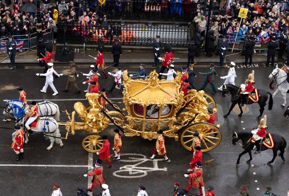 王室金馬車歷史超過250年。路透社