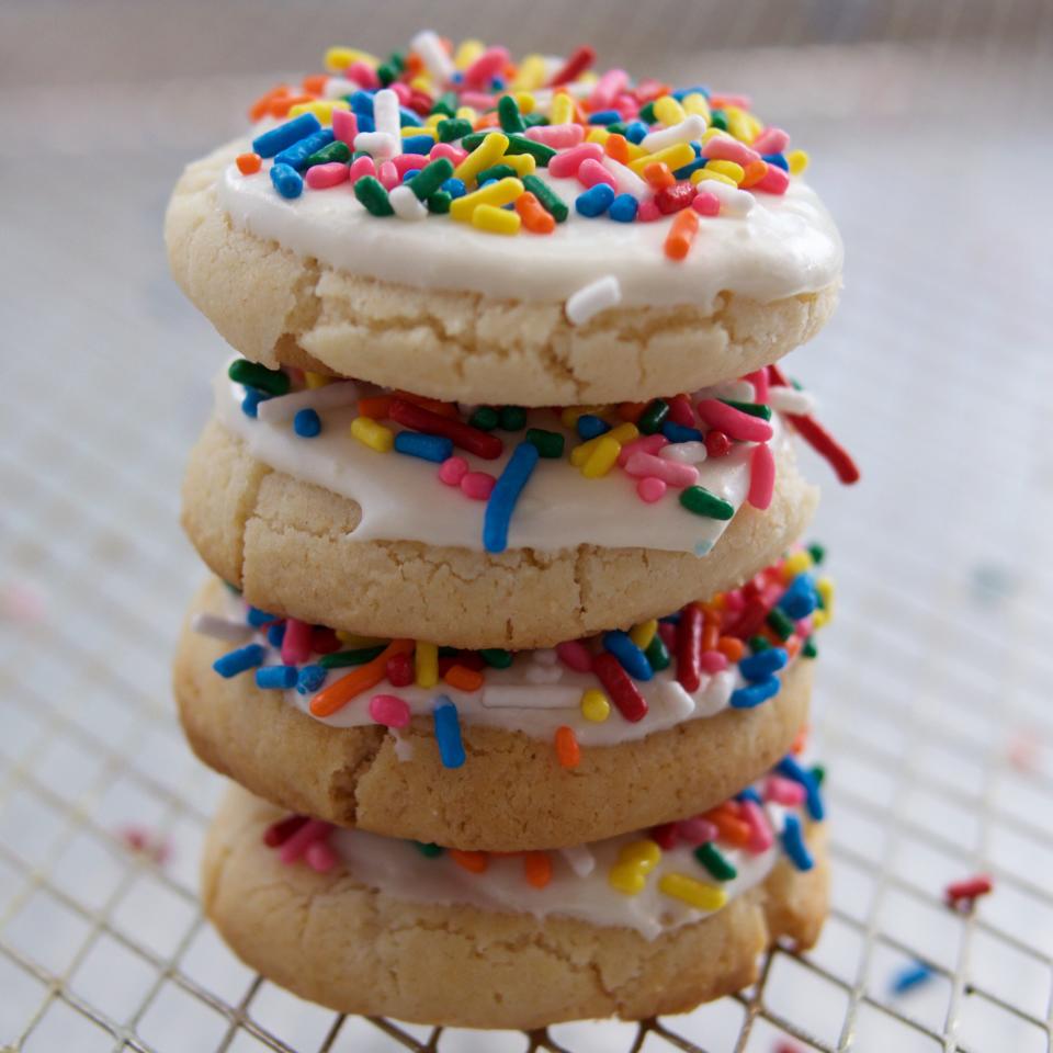 Glazed Condensed Milk Cookies