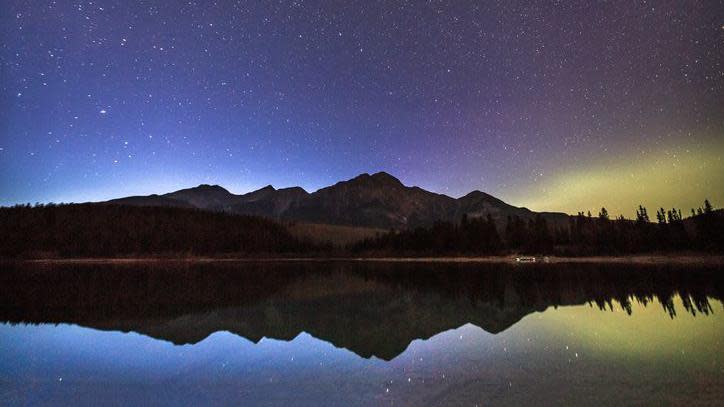 The night sky over Jasper