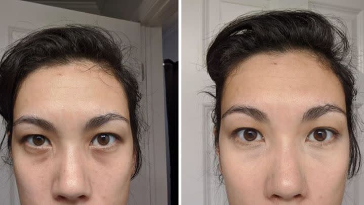 A lightweight concealer to mask dark circles