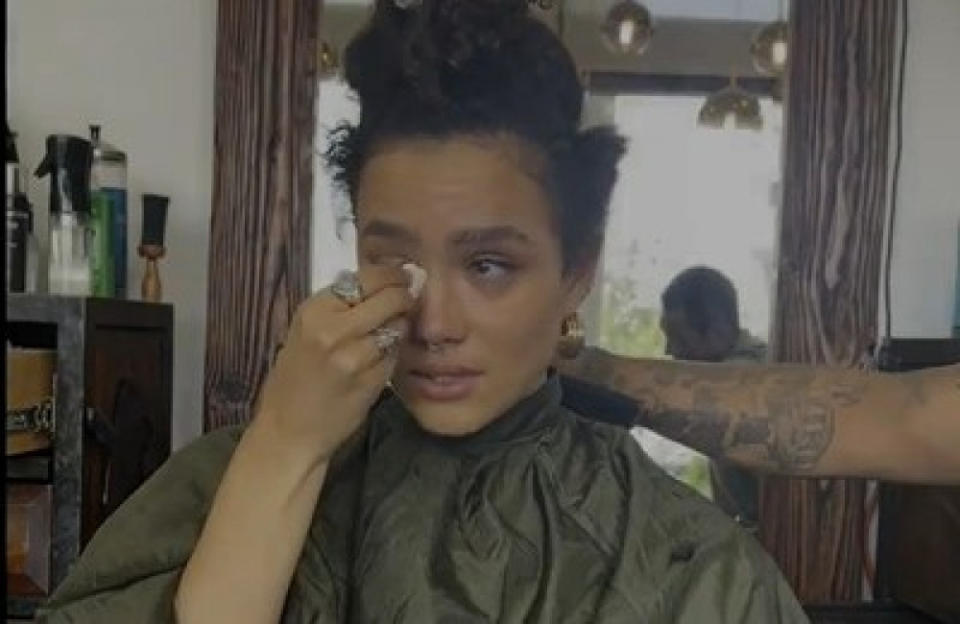 Nathalie Emmanuel teared up over having her hair cut  off
(c) Instagram credit:Bang Showbiz