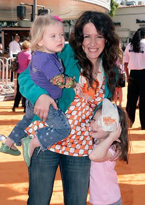 Joely Fisher and kids at the Los Angeles premiere of 20th Century Fox's  Dr. .Seuss' Horton Hears a Who