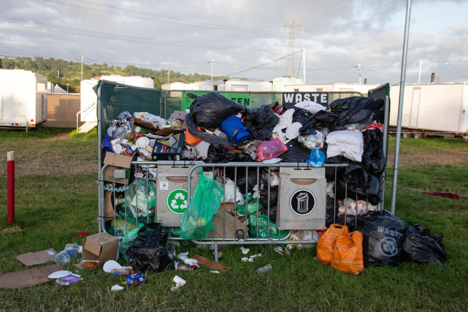 Glastonbury Clean-Up