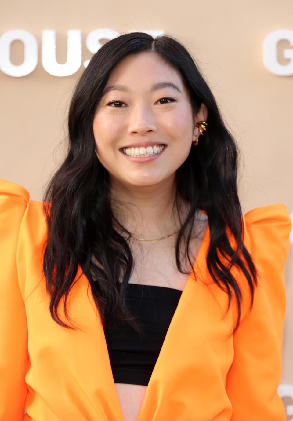 Closeup of Awkwafina