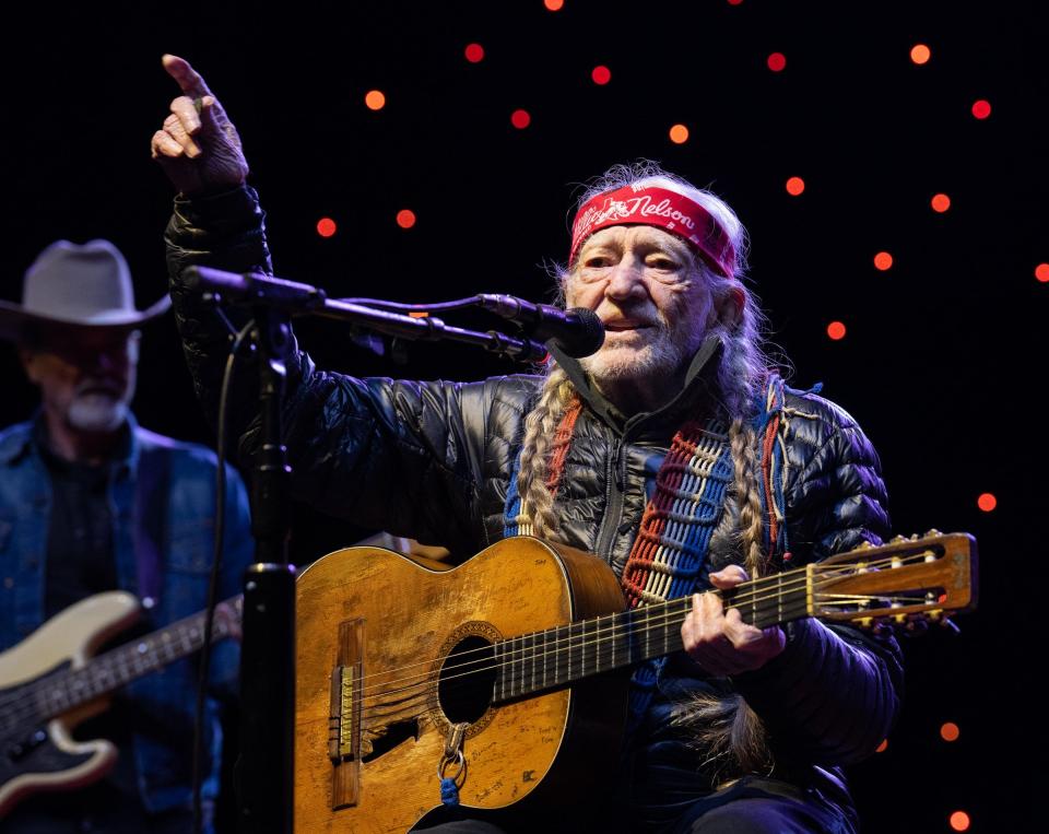 Willie Nelson just turned 90, but he's still on the road.