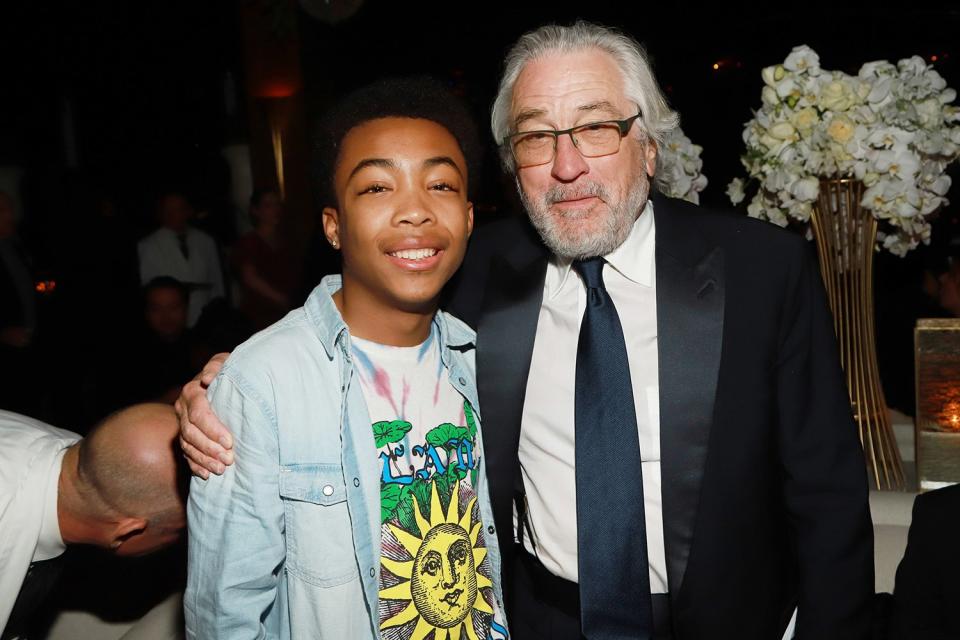 Asante Blackk hung out with <em>The Godfather </em>himself, Robert De Niro. 