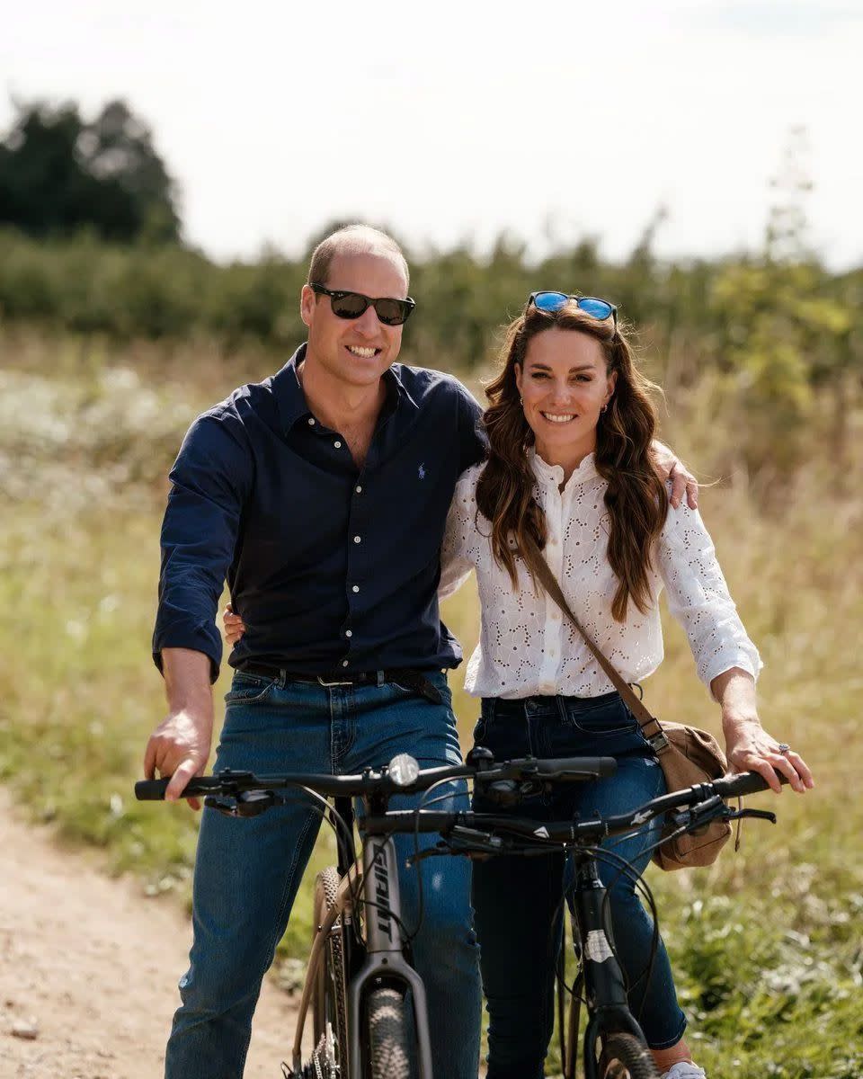 The Prince and Princess of Wales released this photo to commemorate their 12th wedding anniversary