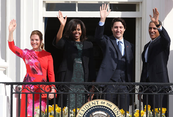 the trudeaus and obamas