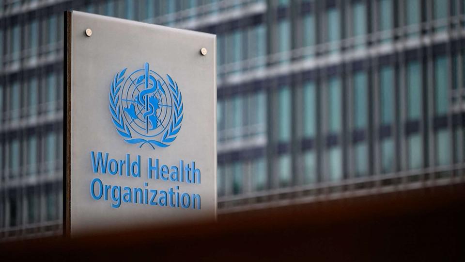 PHOTO: The World Health Organisation (WHO) at their headquarters in Geneva, Dec. 7, 2021. (Fabrice Coffrini/AFP via Getty Images, FILE)