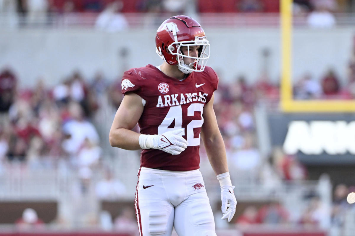 Arkansas LB Drew Sanders selected in 2023 NFL Draft