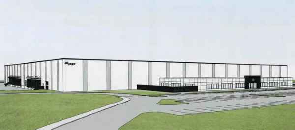 The renderings shows the location of a potential expansion for gunmaker Sig Sauer at the Pease International Tradeport.