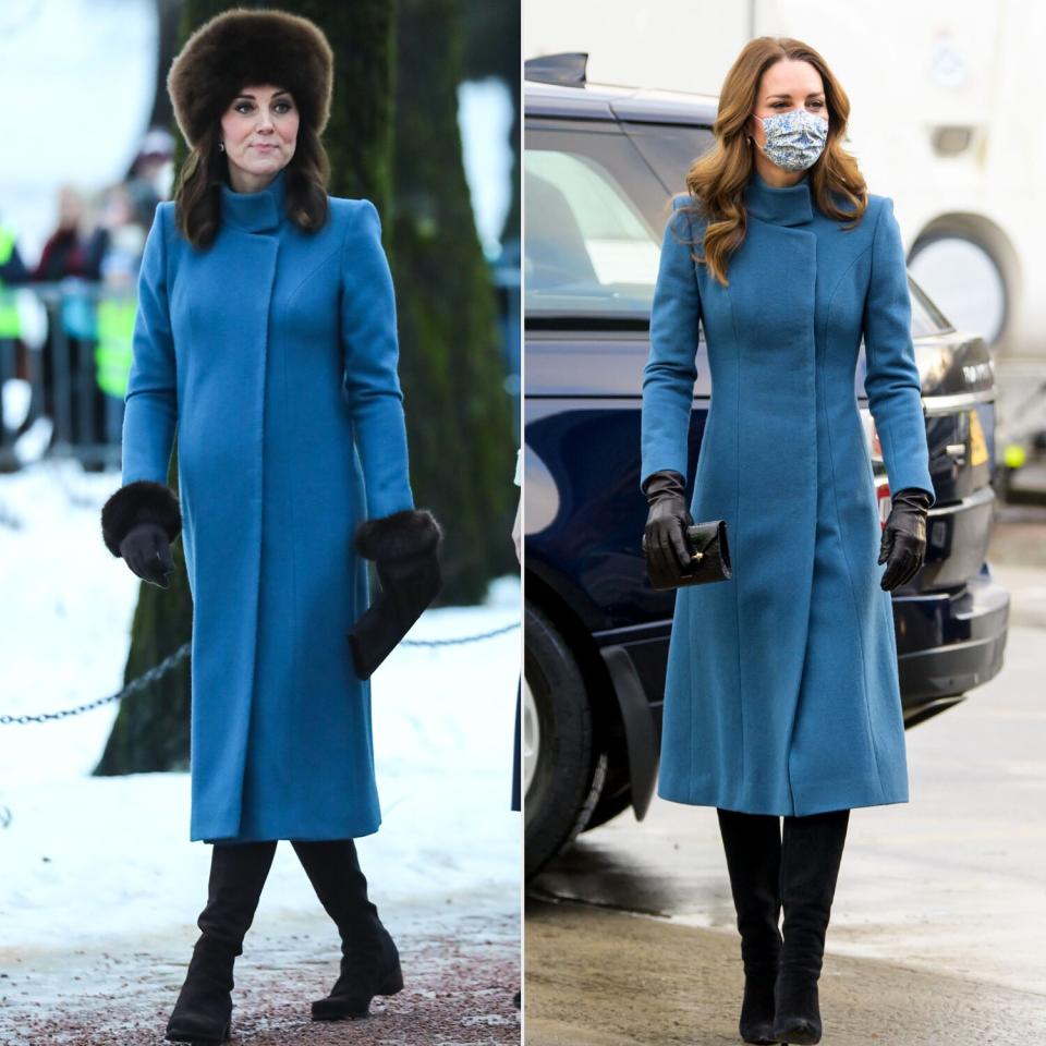 Catherine Duchess of Cambridge visits Princess Ingrid Alexandra Sculpture Park within the Palace Gardens in Oslo; Catherine, Duchess of Cambridge visit the Scottish Ambulance Service