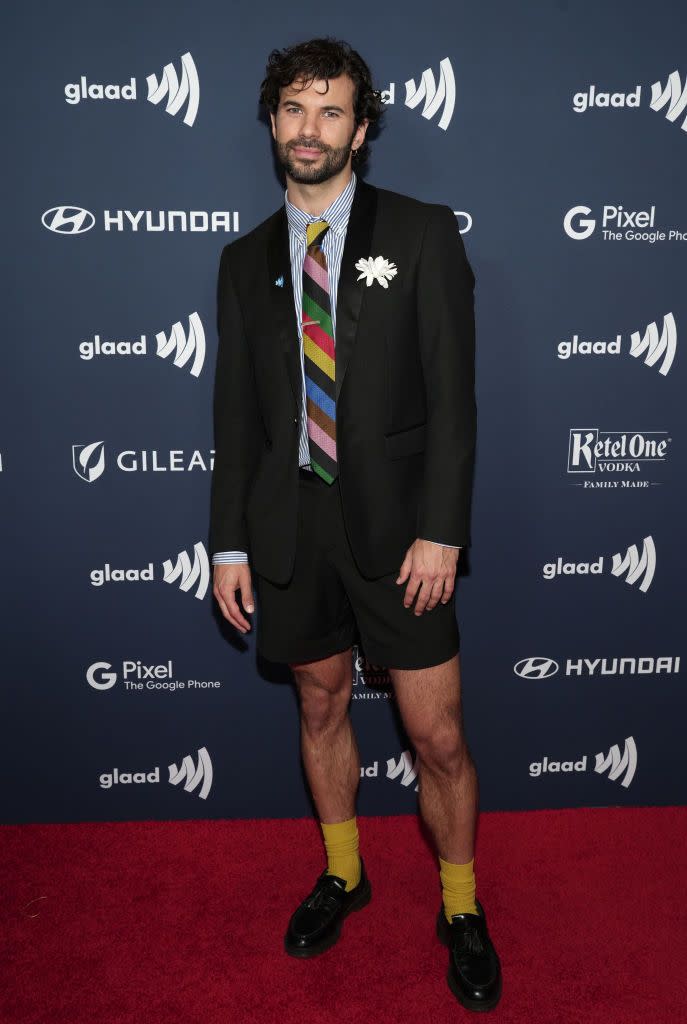 34th annual glaad media awards arrivals michael graceffa