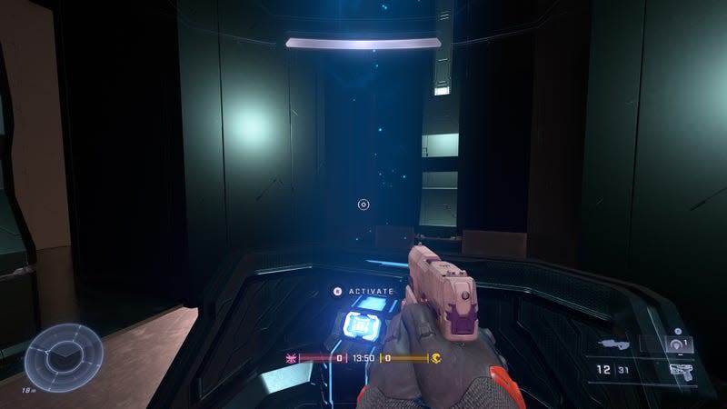 In The Silent Cartographer, you’ll need to activate a pair of underground switches like this one.<br> - Screenshot: 343 Industries / Claire Jackson / Kotaku